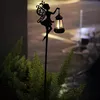 Solar Gartenleuchte Fee mit Laterne, LED Gartenstecker Produktbild-Vorschau 6