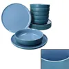 Ritzenhoff 12dílný jídelní servis Jasper ocean blue Náhled obrázku produktu 1
