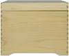 A plain, front-facing view of a wooden storage box. Produktbild-Vorschau