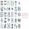 Tatouage temporaire art corporel petites feuilles Voir les images du produit 3