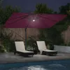 Parasol vidaXL rouge bordeaux 351 x 250 x 253 cm Voir les images du produit 3