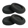 Two pairs of black foam ear pads for headphones are arranged in two rows on a white background. Produktbild-Vorschau