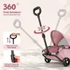 Transportador plegable para perros y gatos, con 4 ruedas, Vista previa de la imagen del producto 5