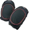 A pair of black knee pads with red trim, presented on a white background. Anteprima dell’immagine prodotto