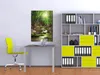 Wallario Poster - Fluss im Wald, Kunstdruck Größe: 70 x 100 Produktbild-Vorschau 2