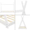 [en.casa] Kinderbett 90x200cm Weiß im Tipi-Design aus Produktbild-Vorschau 5