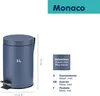 KELA Corbeille à cosmétiques MONACO métal bleu 3l KL-24292 Voir les images du produit 5