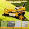 COSTWAY Elektrische kinderauto, 12V elektrische grasmaaier Productafbeelding-voorbeeld 8
