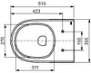 TECEloft Set, WC-Keramik mit cyclon flush und WC-Sitz im Produktbild-Vorschau 5