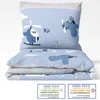 Babybettwäsche Biber 100x135cm, 100% Baumwolle, Blau, Produktbild-Vorschau 6