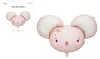 Folienballon Maus 75x46cm Hellrosa Produktbild-Vorschau 5