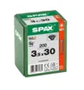 SPAX SeKo T-STAR+ 3,5 x 30 Schwarz verzinkt HP, Produktbild-Vorschau 10