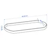 Ikea SNURRAD 360° Drehplatte für Kühlschrank transparent Produktbild-Vorschau 4