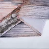 Stacy Fay Holz-Duschvorhang, Scheunentür, rustikaler Stoff, Produktbild-Vorschau 4
