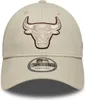New Era NBA 9FORTY Cap Team Outline Chicago Bulls beige Produktbild-Vorschau 3