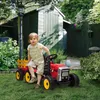 HOMCOM Elektrische tractor, kinderrijdtoestel met Productafbeelding-voorbeeld 2