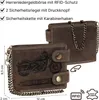 Leder Geldbörse Herren RFID Portemonnaie Echtleder Produktbild-Vorschau 3
