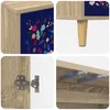vidaXL Credenza MAINZ, finitura Sonoma, 102 x 33 x 75 cm, Anteprima dell’immagine prodotto 6