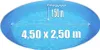 Ovalbecken 4,50 x 2,50 x 1,50 m blau, Folie 0,80 mm Produktbild-Vorschau 8