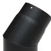 Raik Basic Rauchrohrbogen 130mm schwarz 45° ohne Tür für Produktbild-Vorschau 2