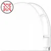 WC Sitz - Toilettensitz - für Cersanit Parva - Weiß - 40 Cm Produktbild-Vorschau 8