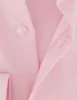 Casual uni rosa Langarm-Button-Down-Hemd Venti Produktbild-Vorschau 4