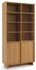 Bücherregal SUNA 98 cm hoch Standregal Karamell Eiche 2 Produktbild-Vorschau 5