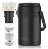 Kinghoff Lunch Thermos 1,5L + 3 Behälter Kh-1396 Produktbild-Vorschau 6