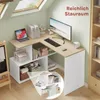 WOLTU Schreibtisch Eckschreibtisch Arbeitstisch PC Laptop Produktbild-Vorschau 5