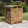 Kaminholzlager Brennholzregal Kaminholz Brennholz Produktbild-Vorschau 1