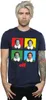 Elf - T-Shirt für Herren BI23804 (S) (Marineblau) Produktbild-Vorschau 2