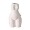 Vase Aurice Frauenkörper Weiß Porzellan Modern Matt Produktbild-Vorschau 2