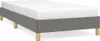 vidaXL Rám postele bez matrace tmavě šedý 90x200 cm látka Náhled obrázku produktu 1