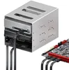 deleyCON SATA III Kabel Set 50cm S-ATA 3 6 GBit/s, 3 Stück Produktbild-Vorschau 5