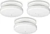 Three white smoke detectors mounted on a white ceiling. Náhľad obrázku produktu