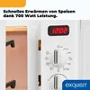 Exquisit Retro-Mikrowelle 700 Watt, 25,5 cm Drehteller, Produktbild-Vorschau 6