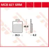 TRW Bremsbelagsatz MCB827SRM Vespa LXV50 C38 Fuoco 500 M61 Produktbild-Vorschau 2
