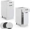 Meuble cuisine Vicco Fame-Line Blanc campagne 40cm sans PT, Voir les images du produit 5