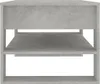 Tavolino in cemento grigio 102x55x45 cm materiale a base di Anteprima dell’immagine prodotto 4