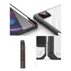 Collage of close-up shots of an iPad case, showing its design and features. Produktbild-Vorschau