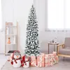 COSTWAY Bleistift Weihnachtsbaum 225cm, künstlicher Produktbild-Vorschau 7