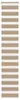 vidaXL Store double beige sable 50 x 200 cm Largeur du Voir les images du produit 8