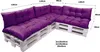 Palettenkissen 7er-set | sitzkissen 120x60 + rückenkissen Produktbild-Vorschau 2