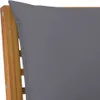 vidaXL Modular-Sofa-Eckteil mit Dunkelgrauen Kissen Produktbild-Vorschau 6