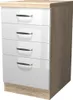 Flex Well Auszugunterschrank Valero BxTxH 50 x 60 x 86 cm Produktbild-Vorschau 3