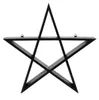 Schwarzes Pentagramm Wandregal 40cm Produktbild-Vorschau 1
