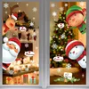 Adesivi per decorazioni natalizie adesivi per finestre set Anteprima dell’immagine prodotto 1