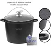 Royalty Line RL-AD28M : Cocotte à revêtement en marbre avec Voir les images du produit 8