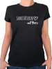 Huuraa Damen T-Shirt Sanitäterin mit Herz XL Black Bio Produktbild-Vorschau 1