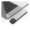 USB-C HyperDrive NET 6-in-2 Hub für MacBook Silber Produktbild-Vorschau 4